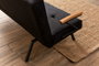 Atelier Del Sofa Zven Sofá-Cama de 3 Plazas Negro